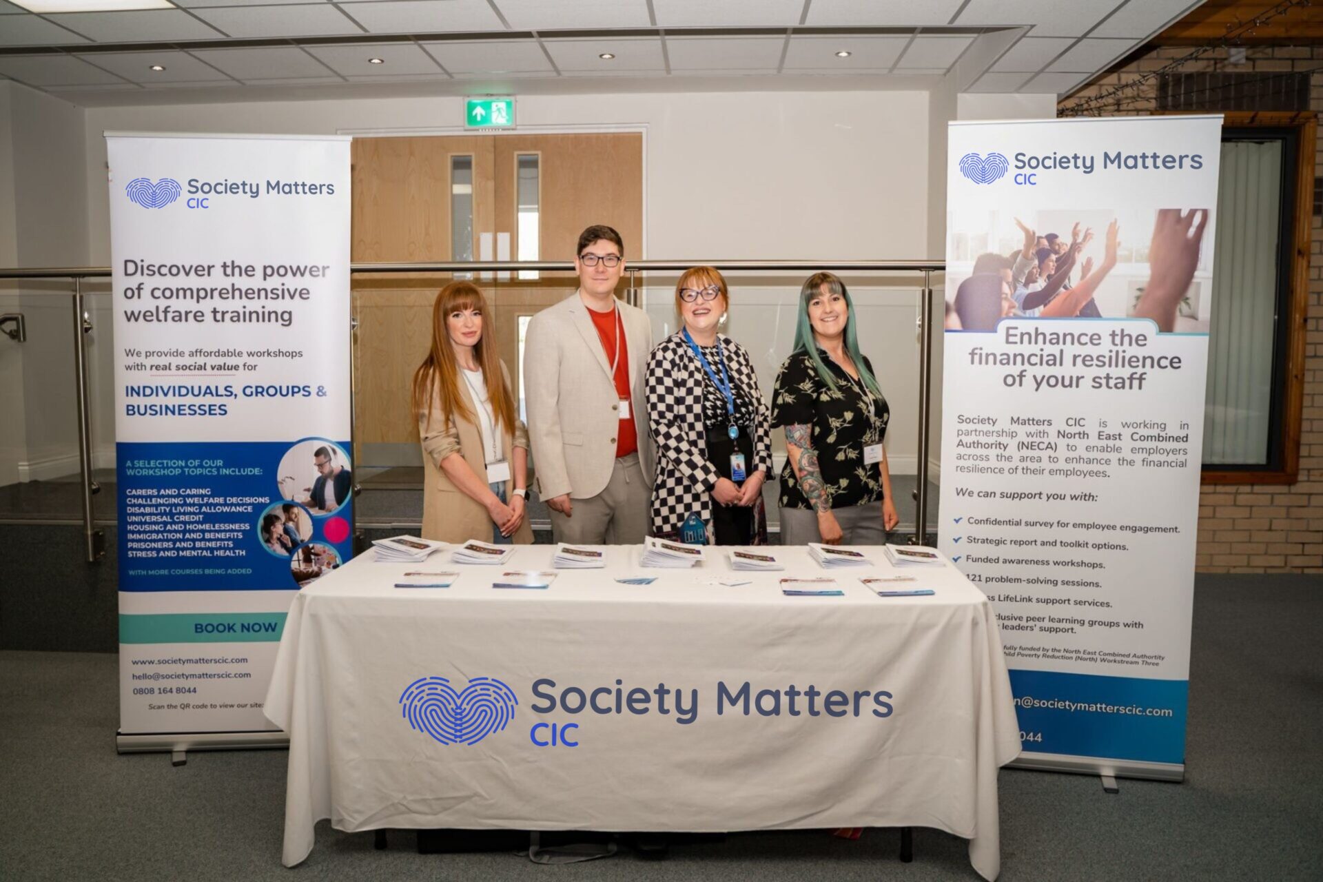 Society Matters CIC team